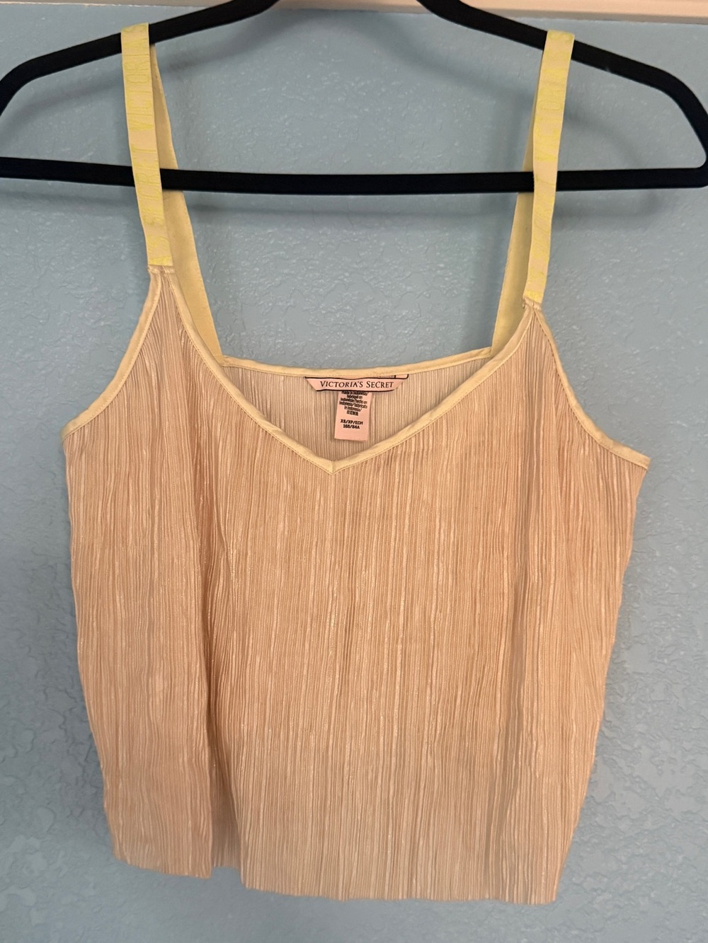 Victoria’s Secret Champaign Rouched Camisole